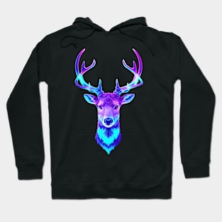 Neon Deer Hoodie